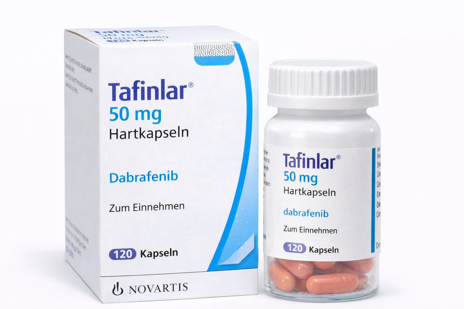 31. Tafinlar 50mg 120 Capsules